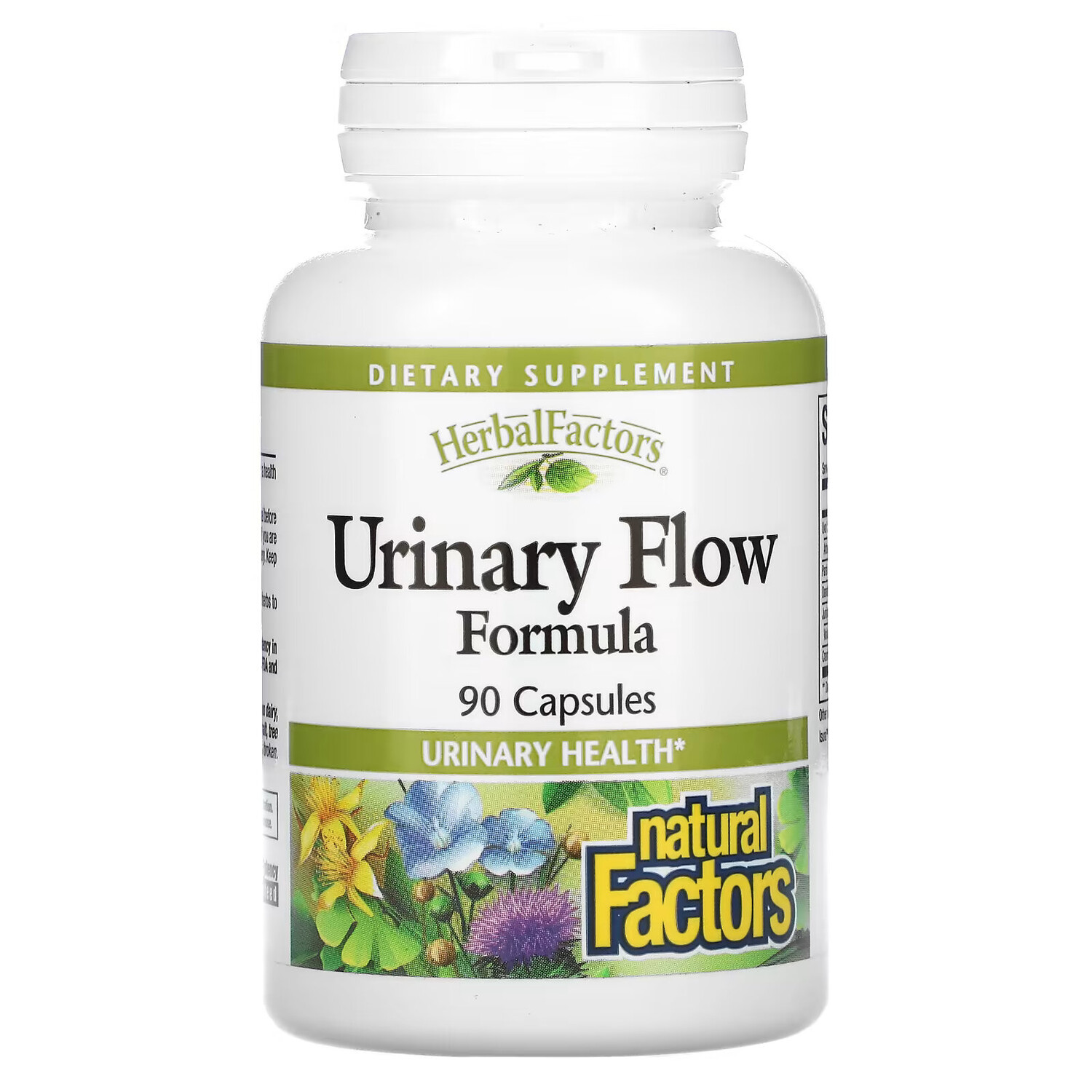 

Natural Factors, средство для улучшения мочеотделения, 90 капсул
