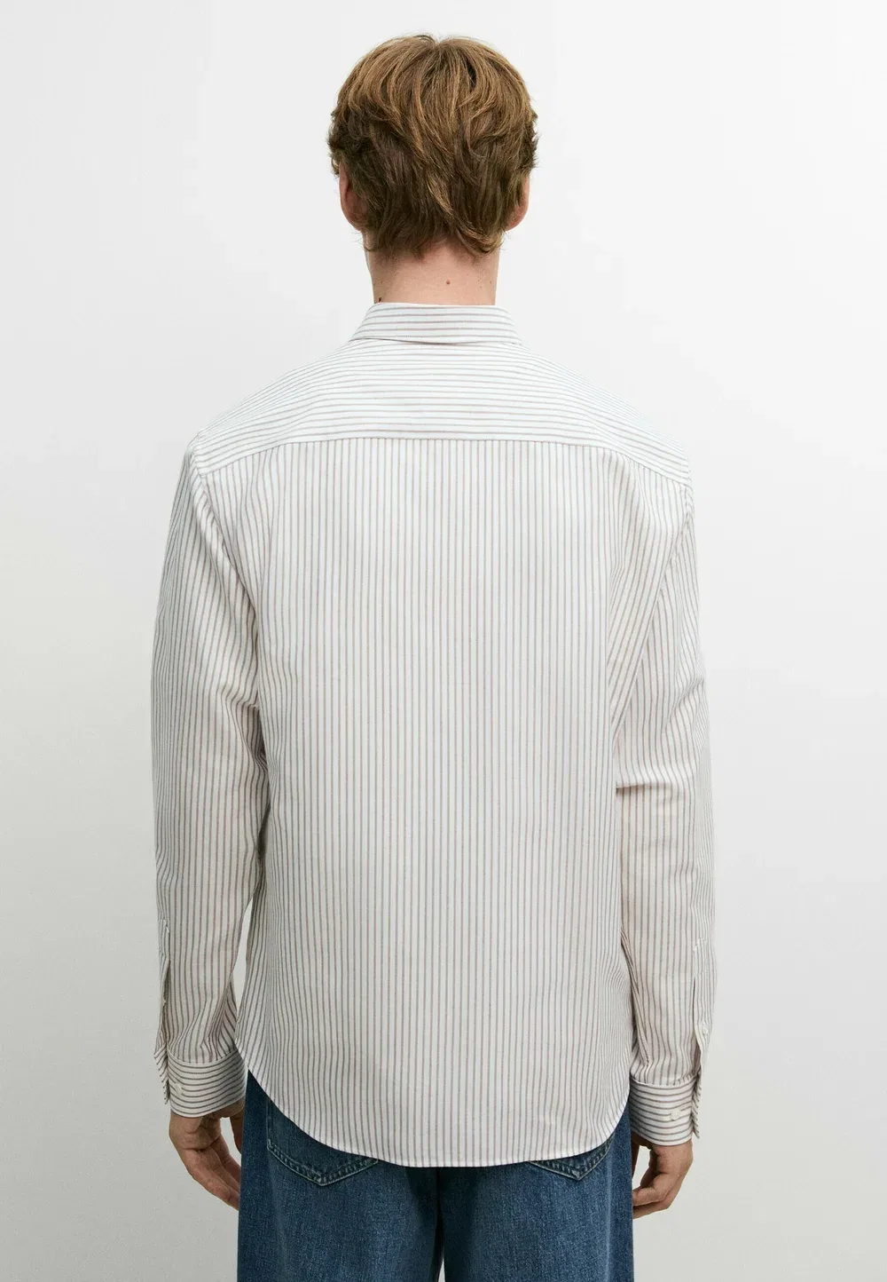 Рубашка Massimo Dutti, Dark Brown — фото 3