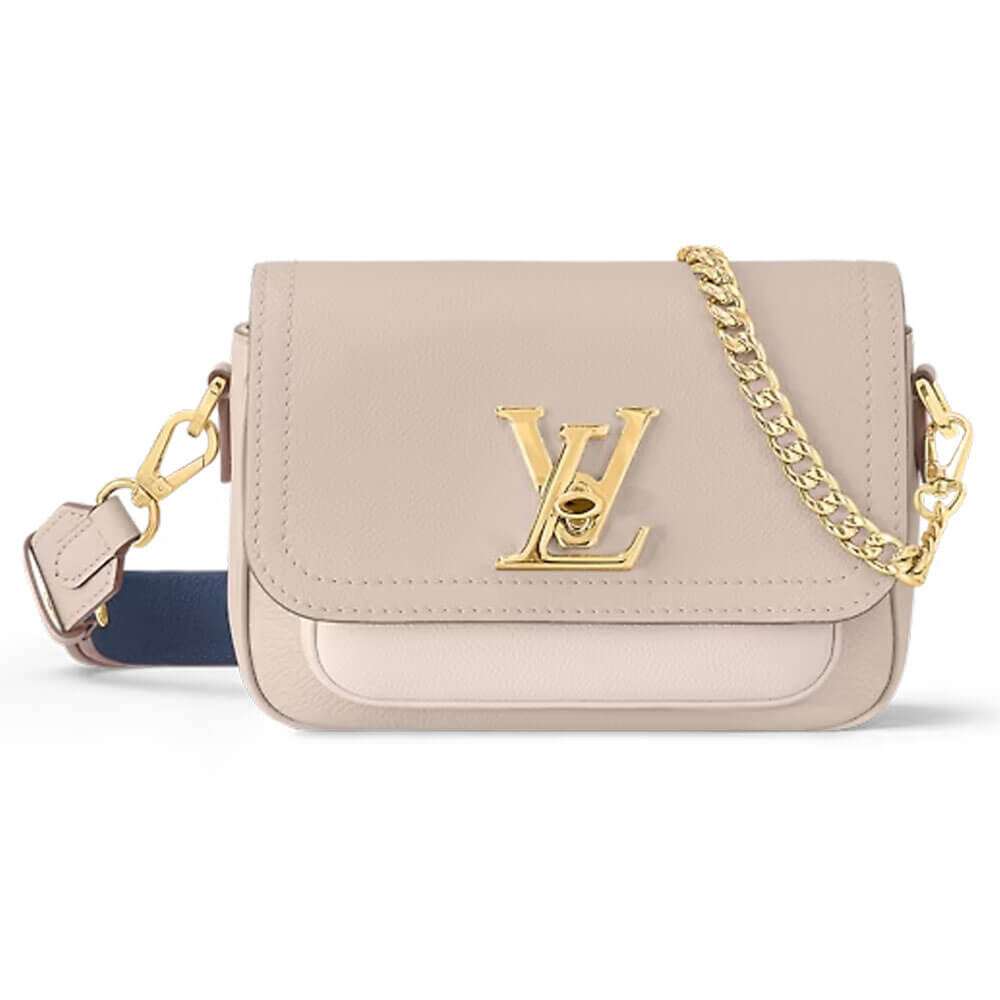

Сумка Louis Vuitton Lockme Tender, серо-бежевый