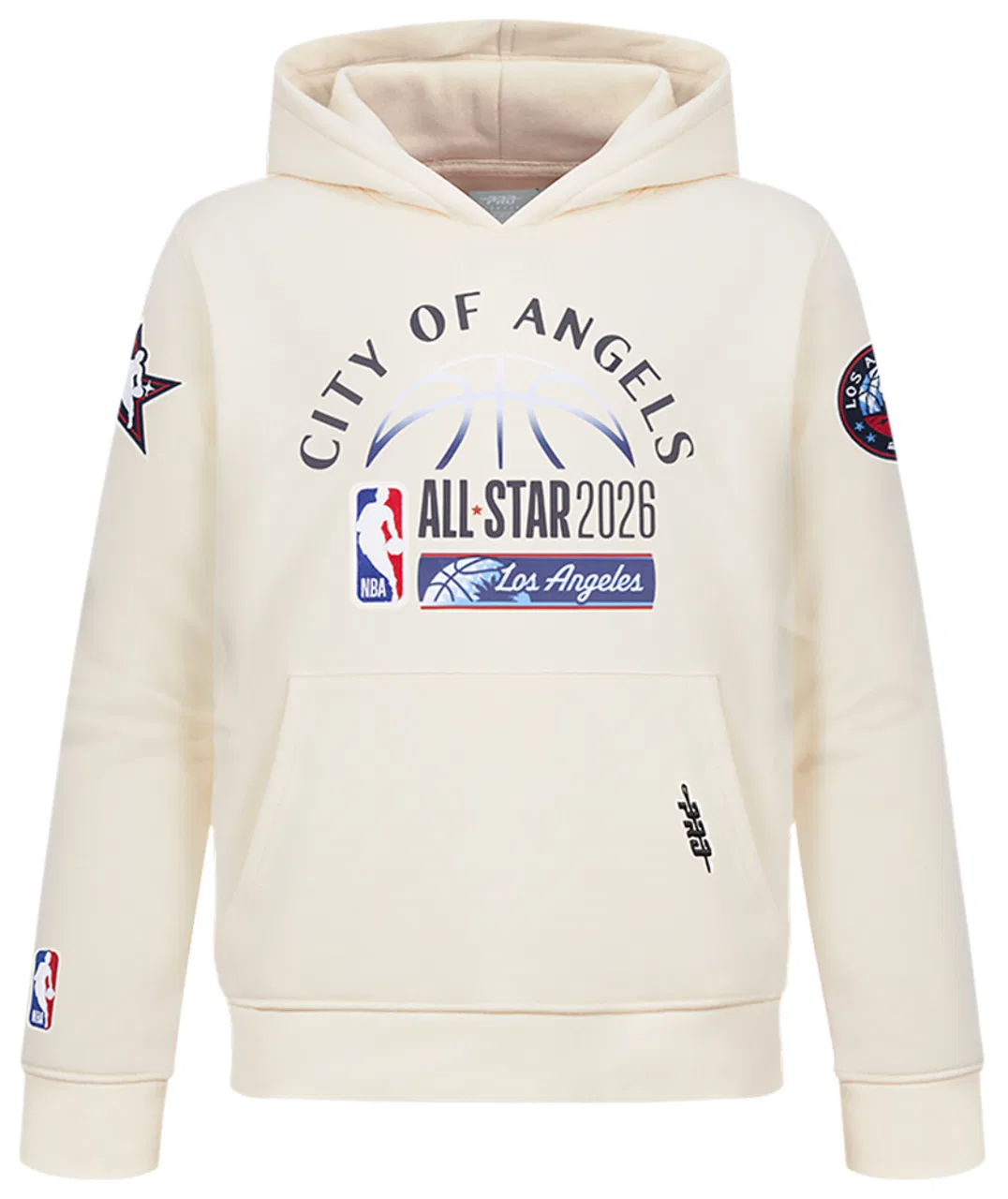 Толстовка для мальчиков NBA All Star 2026 Pro Standard, цвет White/Blue