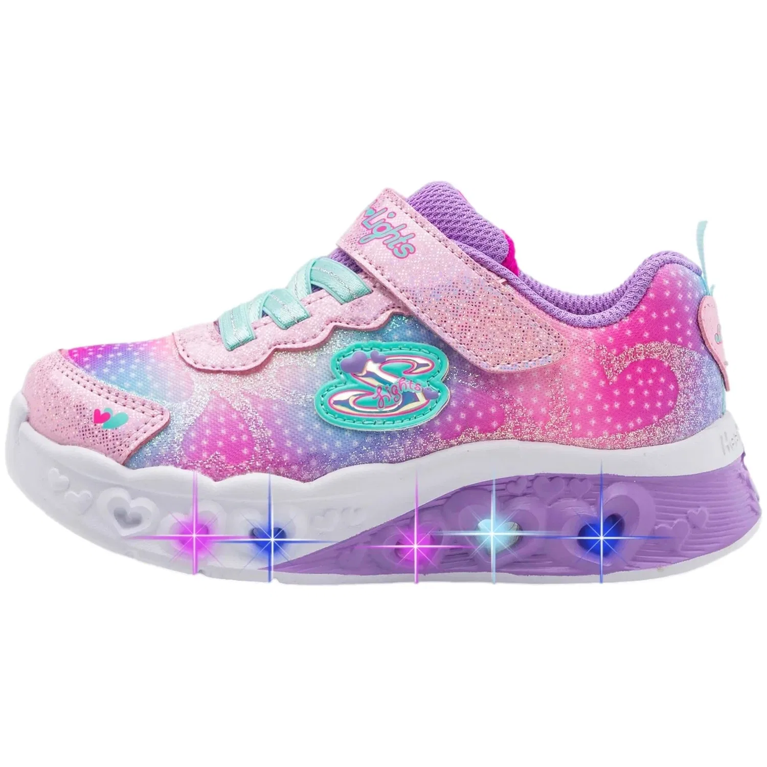 Детские кроссовки для девочек Skechers 302315N-PKMT, Bunt