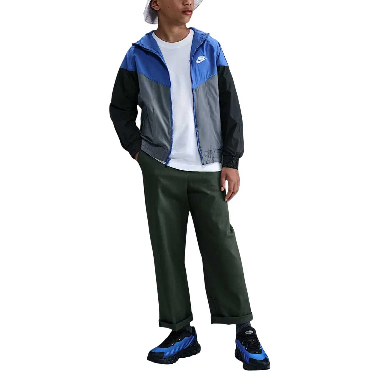 Детская куртка Nike Sportswear SS25, Blue — фото 4
