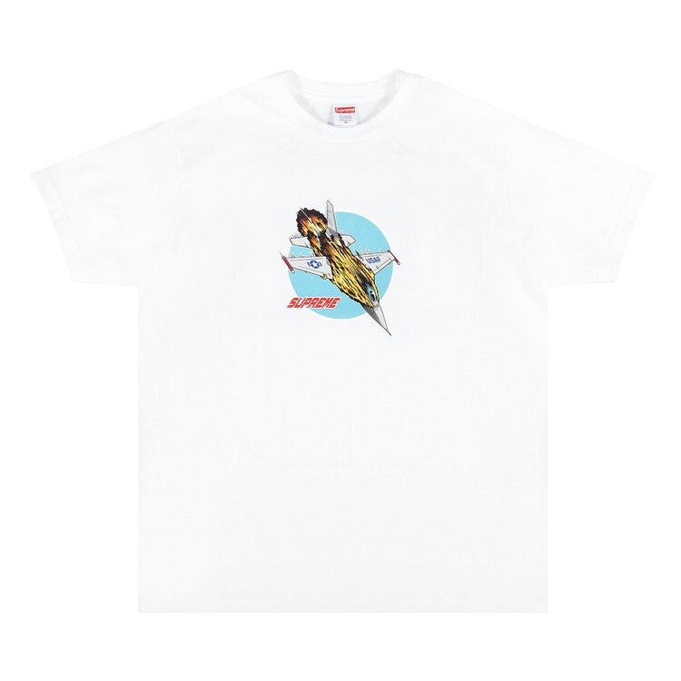 

Футболка Supreme Jet Tee 'White', белый