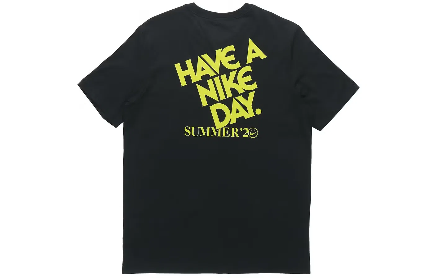 Футболка с принтом улыбающегося лица Have a Nike Day Summer2 Nike, черный — фото 2
