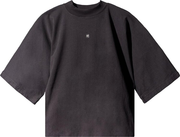 

Футболка Yeezy Gap Engineered by Balenciaga Logo No Seam Tee 'Black', черный