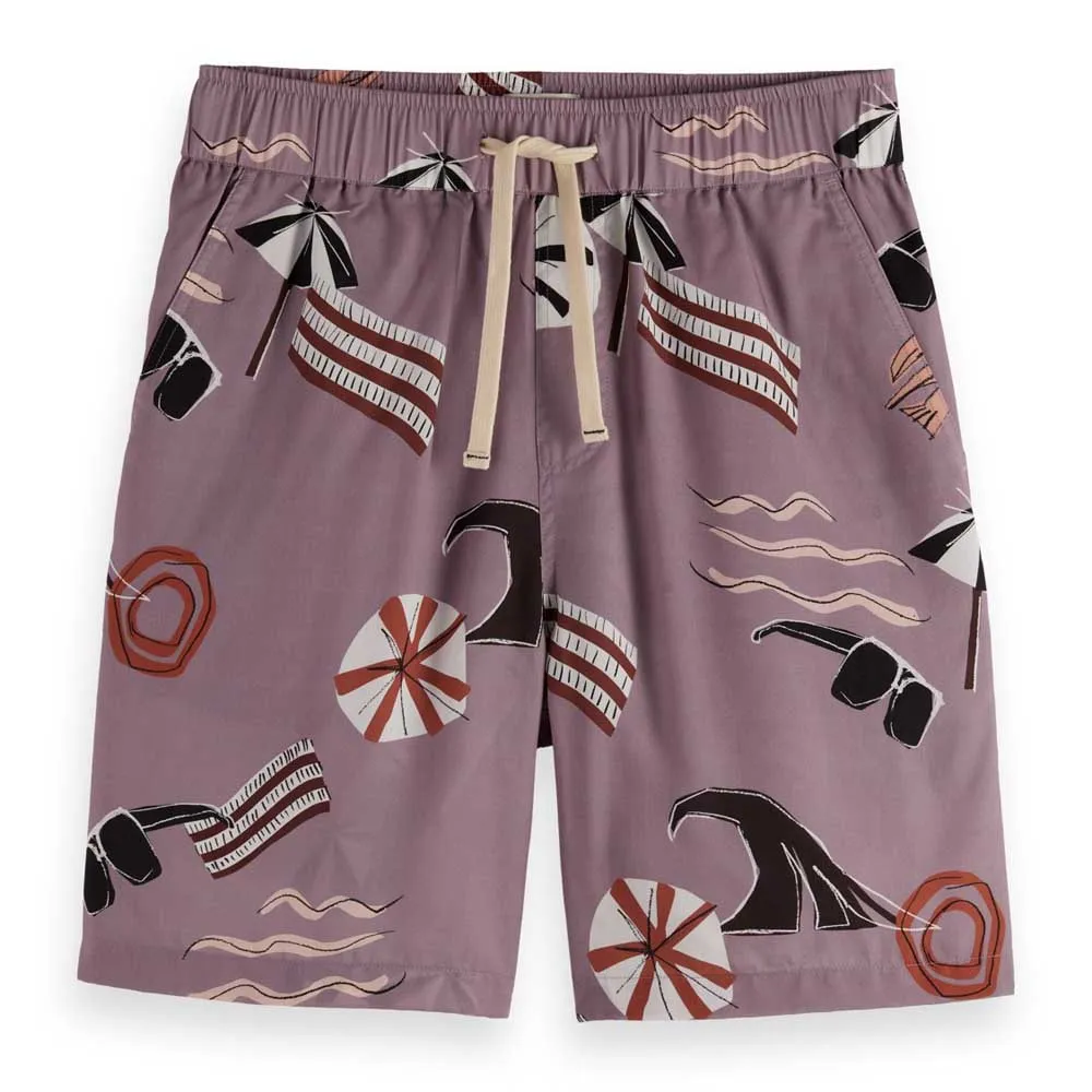 

Шорты Scotch & Soda Fave Relaxed Fit, фиолетовый