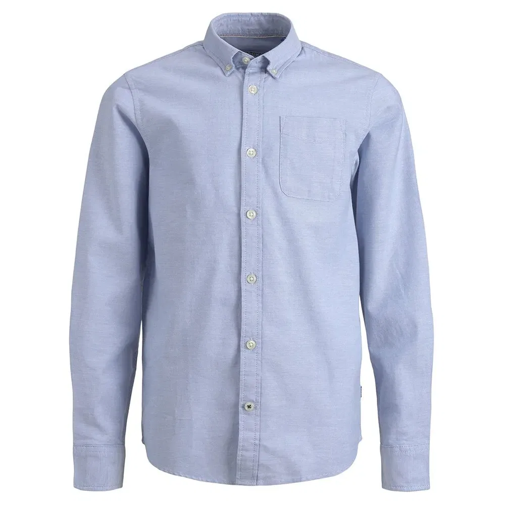Рубашка с длинным рукавом Eoxford Jack & Jones, синий — фото 3