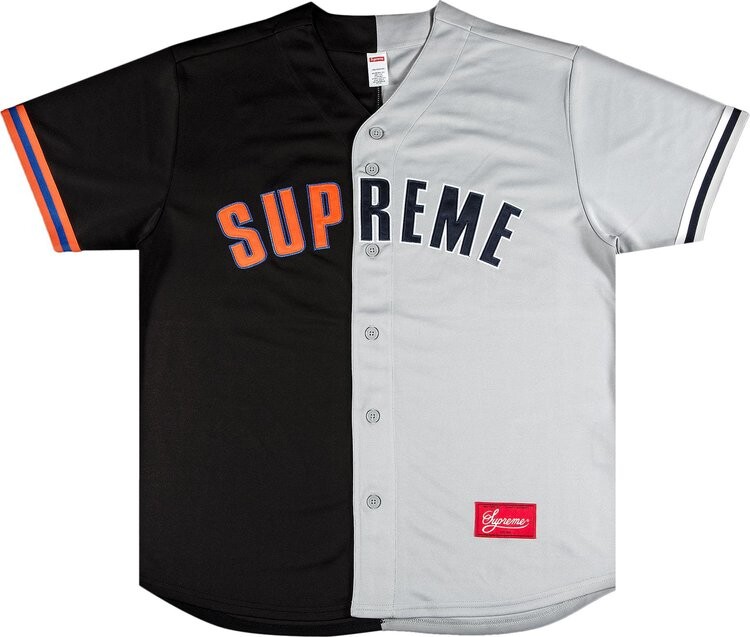 

Футболка Supreme Don't Hate Baseball Jersey 'Black', черный