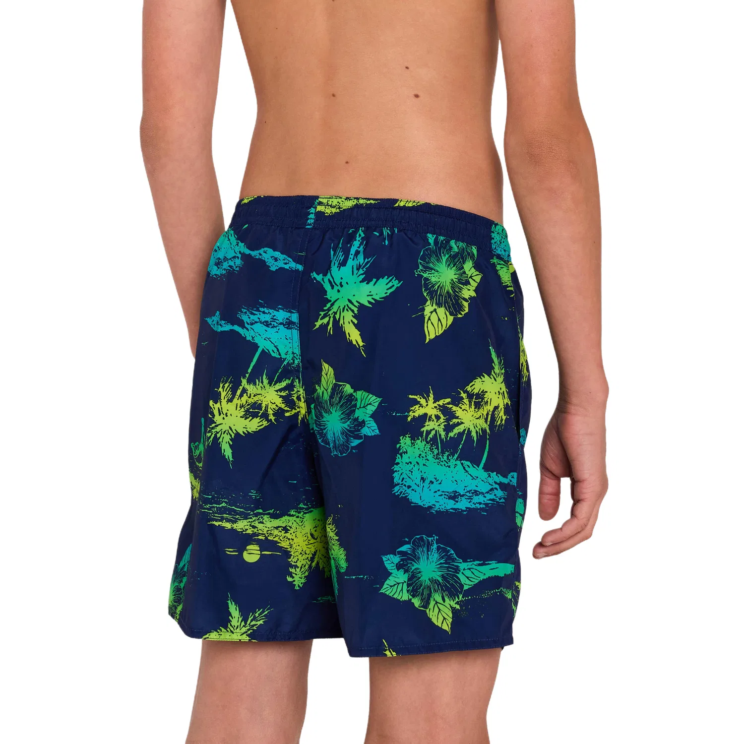 Детские шорты с принтом 100 Collection DECATHLON, Dark Blue/Dark Navy Blue — фото 4