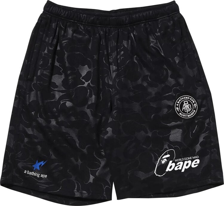 

Шорты BAPE Soccer Game Shorts 'Black', черный
