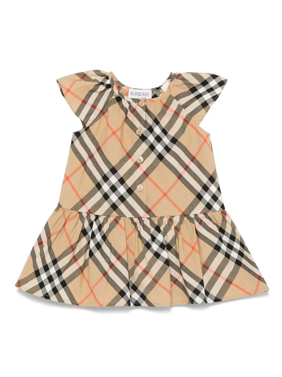 Платье Talley Burberry, коричневый