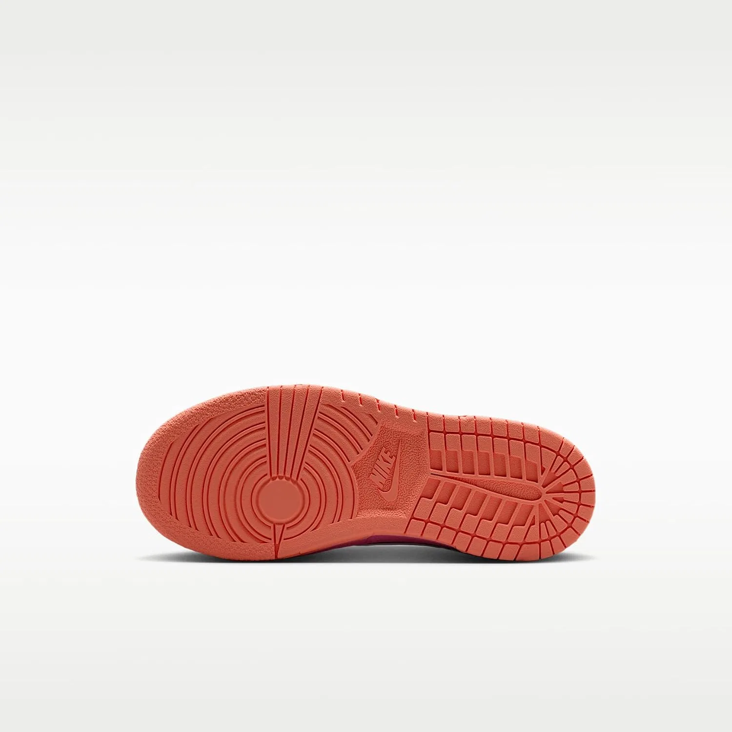 Детские кроссовки для девочек Nike Dunk Low Little Kids' Shoes, Peony/Orange Frost/Orange Frost — фото 2