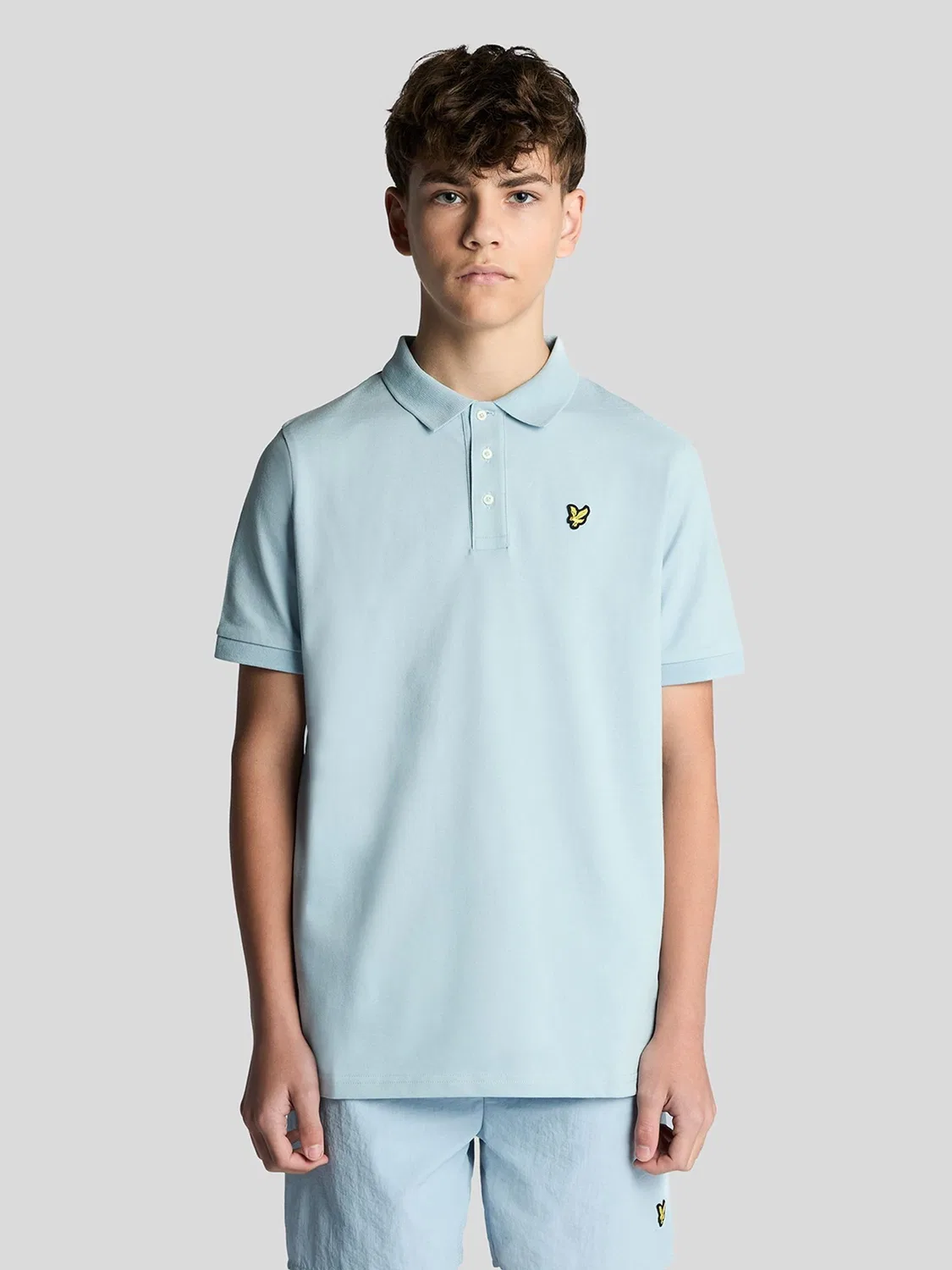 Поло Lyle & Scott, синий