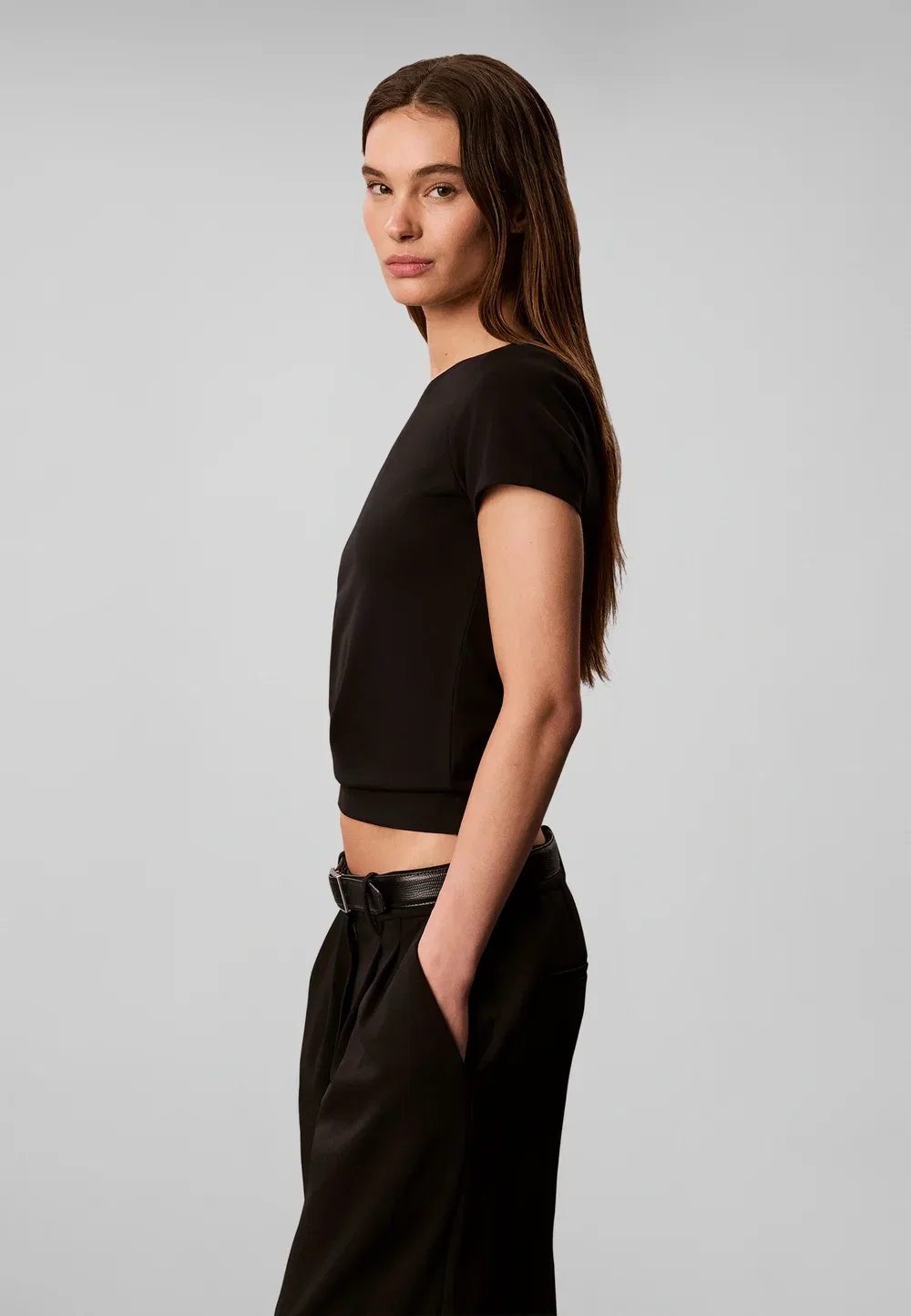 Простая футболка Calvin Klein, Black — фото 4