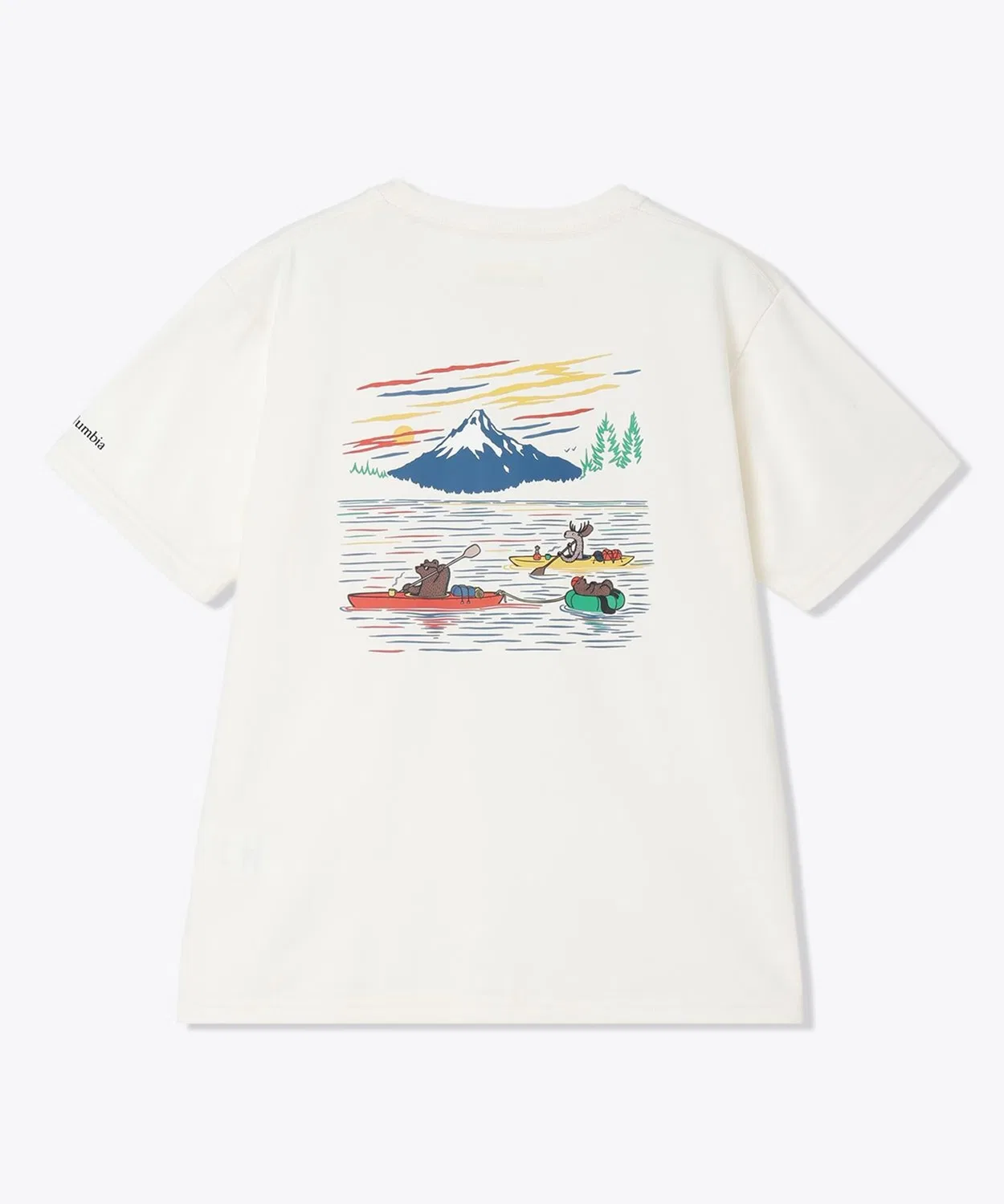 Детская футболка с принтом Youth Lake to Avenue Graphic SS T-Shirt Columbia, Navy — фото 4