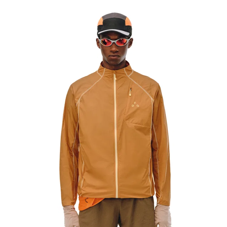 Детская куртка с воротником-стойкой, ветрозащитная Stand Collar, FPA, Orange