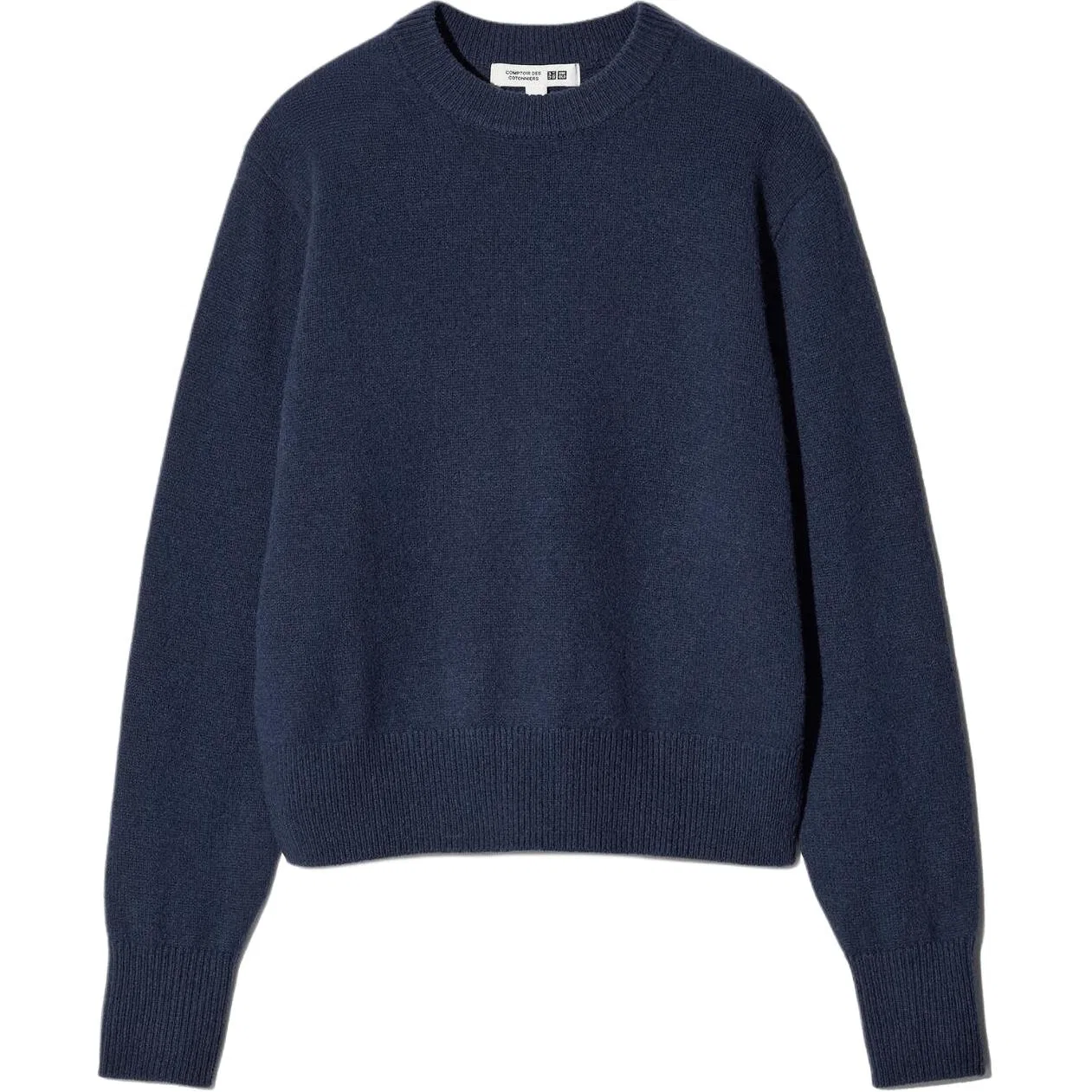 Женский джемпер с круглым вырезом Comptoir Des Cotonniers UNIQLO, Navy Blue