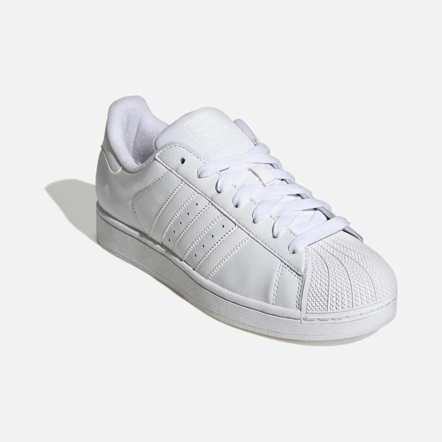 Кроссовки из экокожи Superstar II 50 Years of Street Style adidas, Белый — фото 3