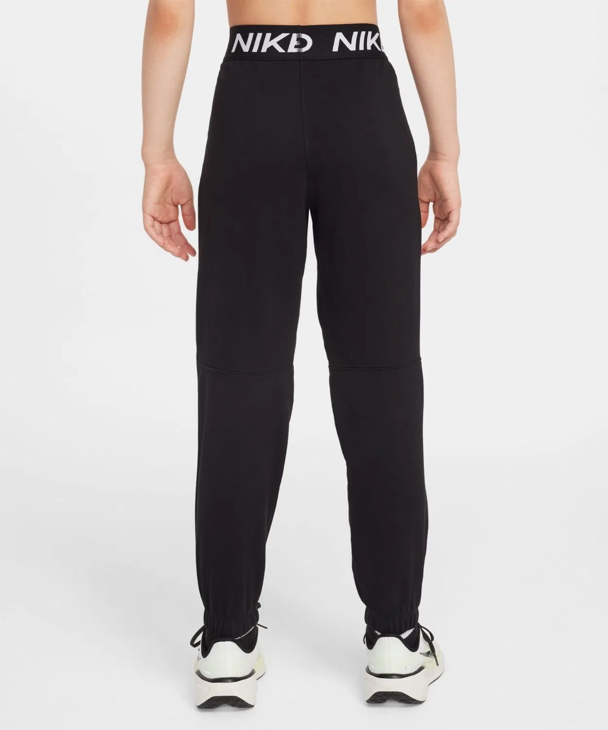 Детские спортивные штаны с быстросохнущей тканью, Nike Dri-FIT, модель NP DF Fleece Jogger NIKE, Black — фото 2