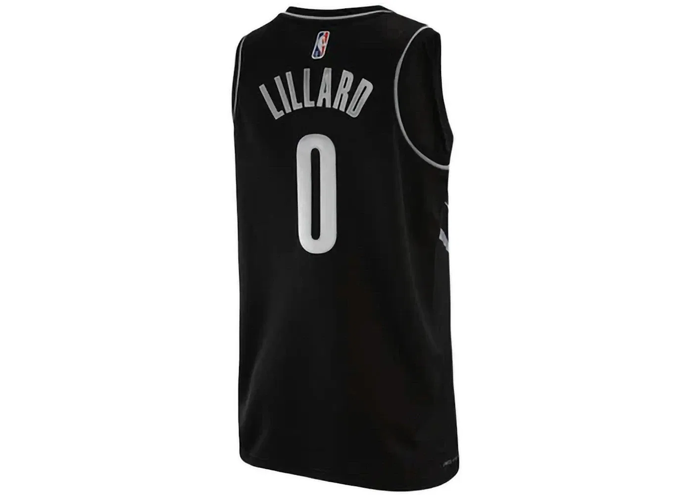 Мужская джерси Lillard Swingman Nike, Black — фото 2