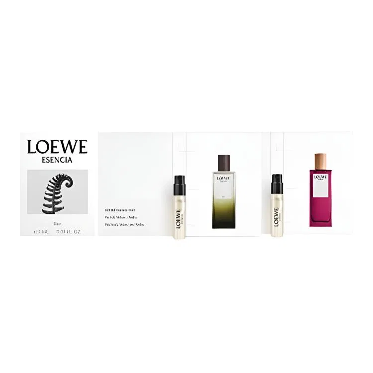 Набор пробников парфюма LOEWE 001, 2 шт по 1,5 мл, Black Waltz Men's Intense Perfume и Natural Eau De Parfum, LOEWE, Post Midnight