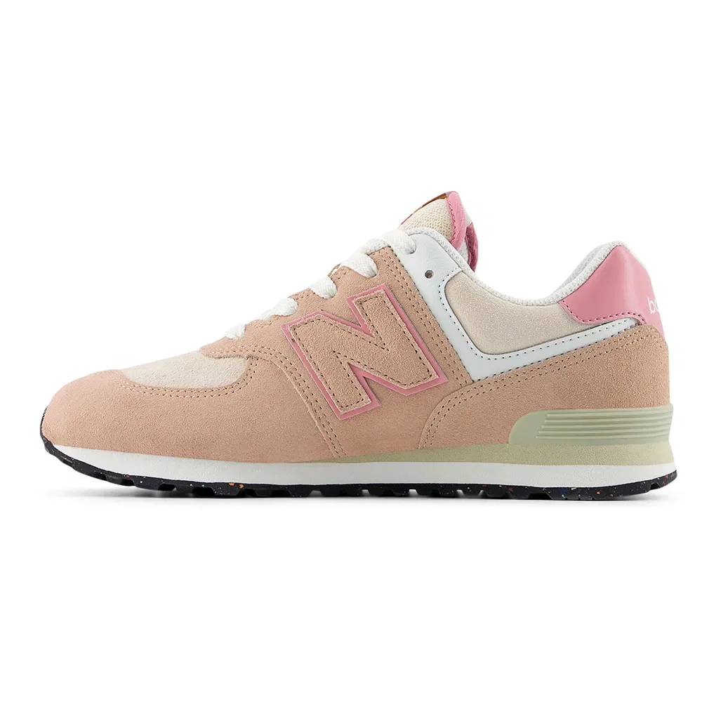 Кроссовки 574 New Balance, бежевый — фото 3