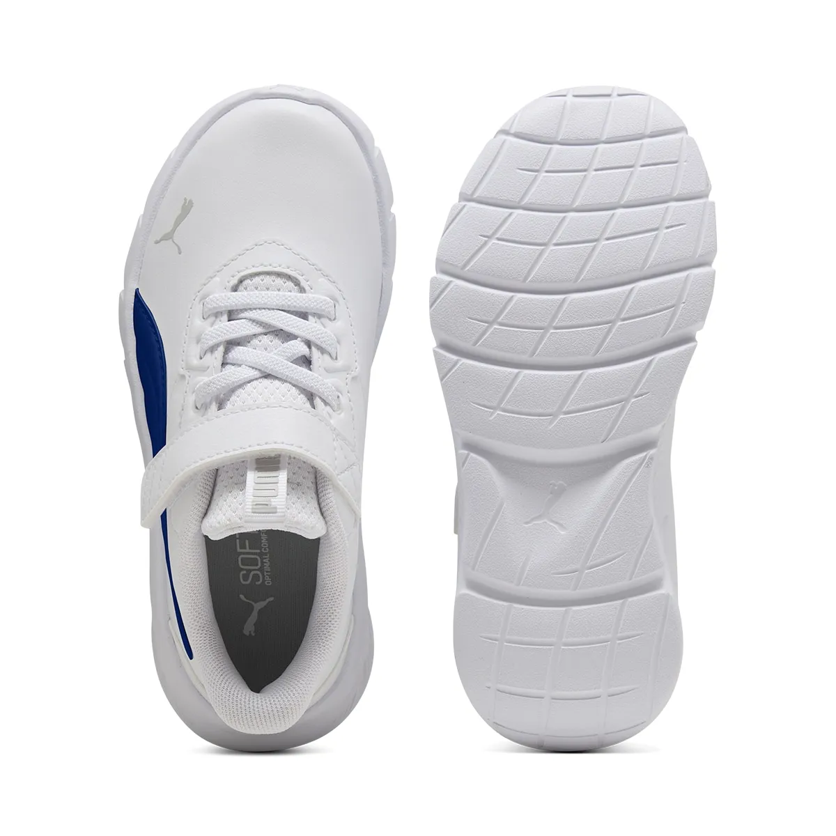 Кроссовки Flexfocus Modern SL AC+ PS для детей Puma, белый — фото 3
