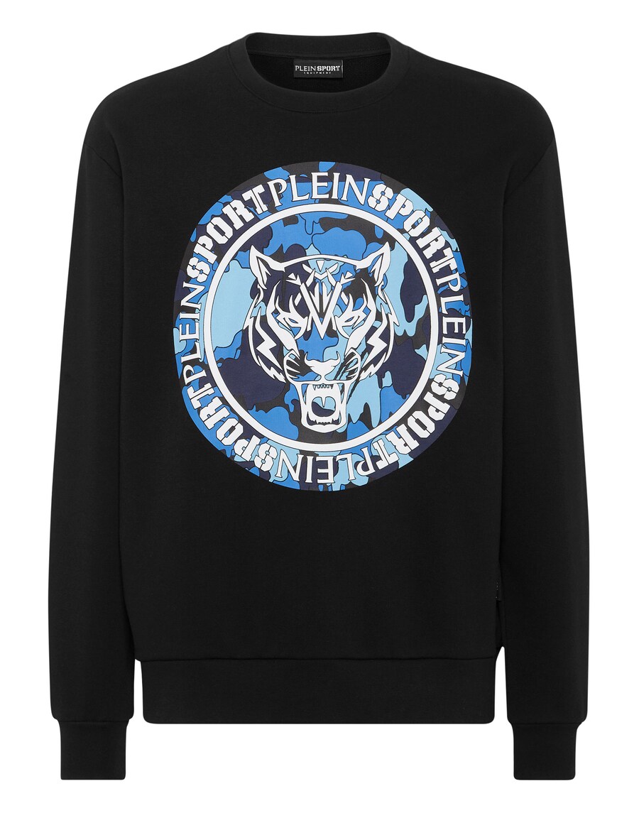 

Свитер Plein Sport Sweatshirt Carbon Tiger, черный