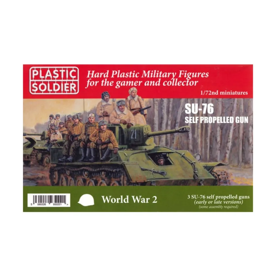 

Самоходная артиллерийская установка СУ-76, WWII Miniatures - Russia (1:72)