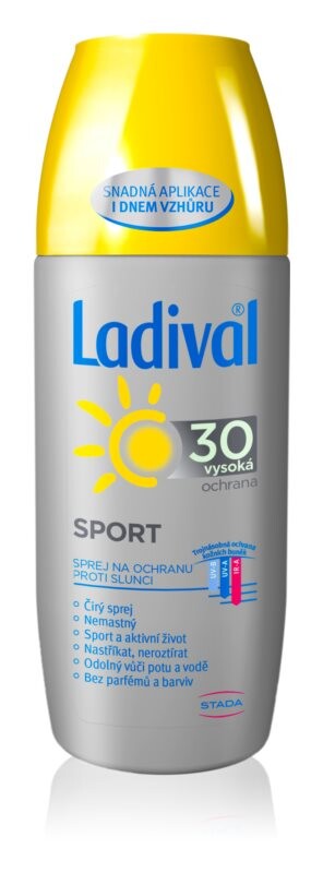 

Защитный солнцезащитный спрей SPF 30 Ladival Sport