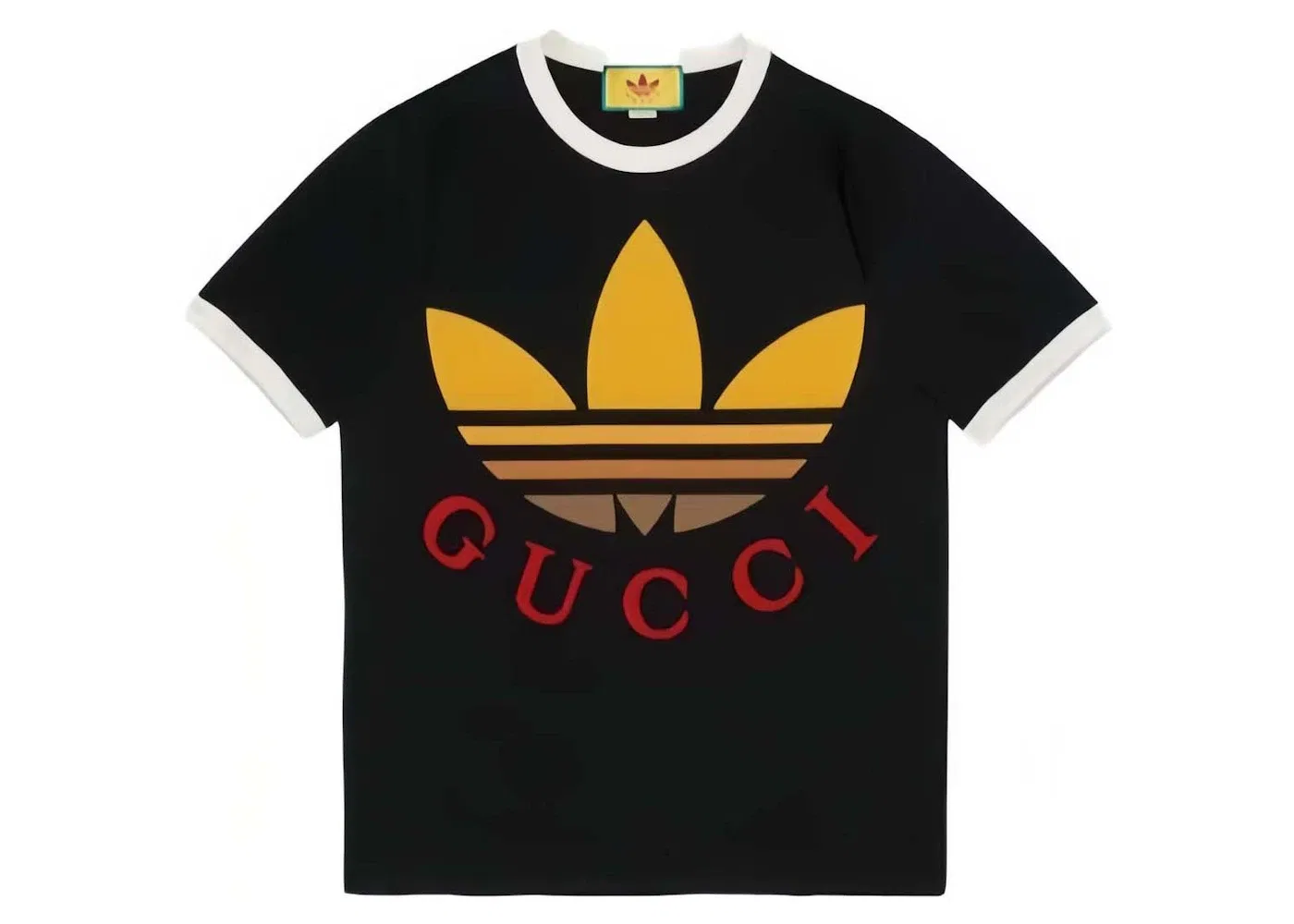Мужская футболка с принтом Logo T-shirt Gucci, Black