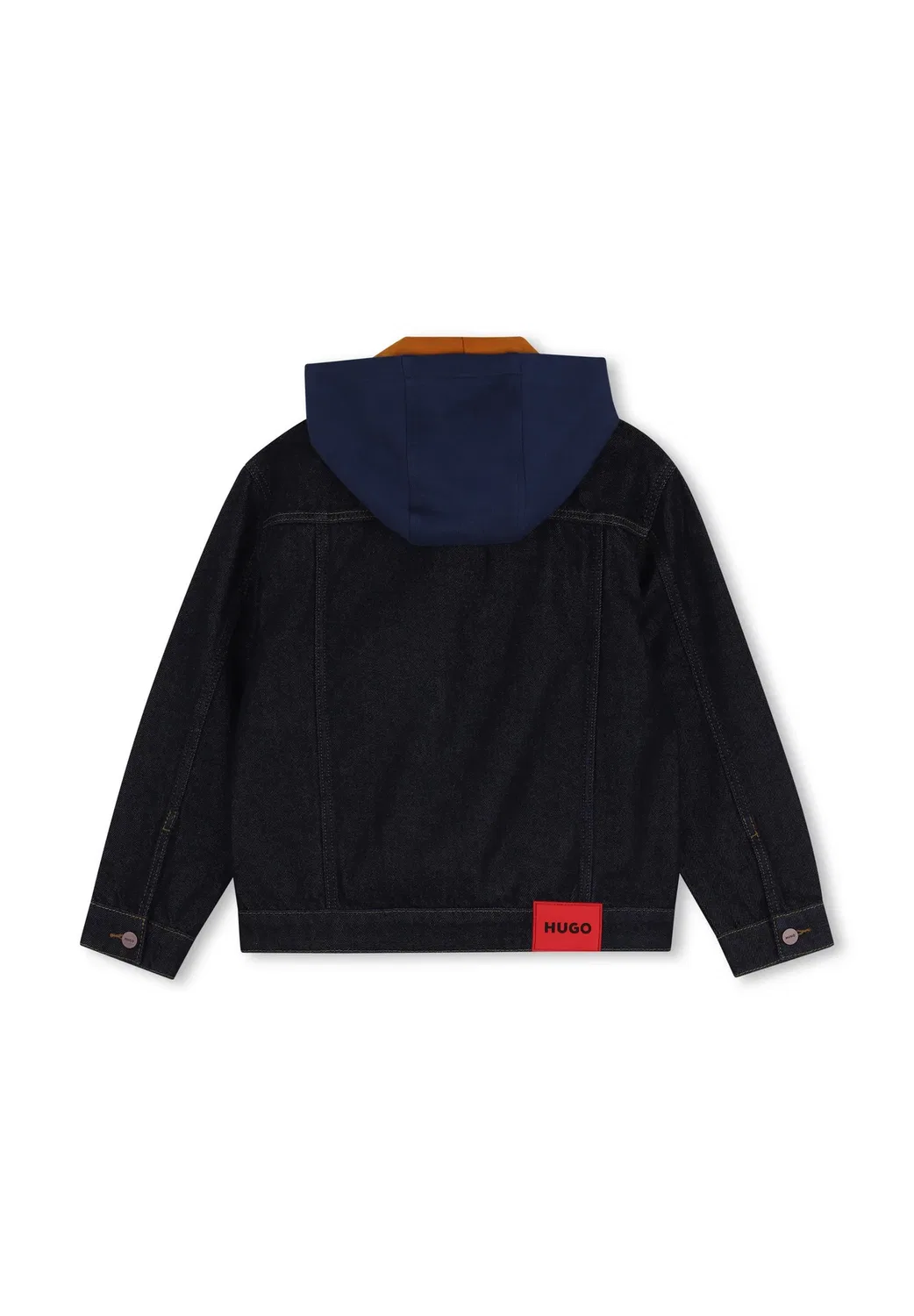 Джинсовая куртка Veste для детей и подростков Hugo Kids, Rinse Wash — фото 3