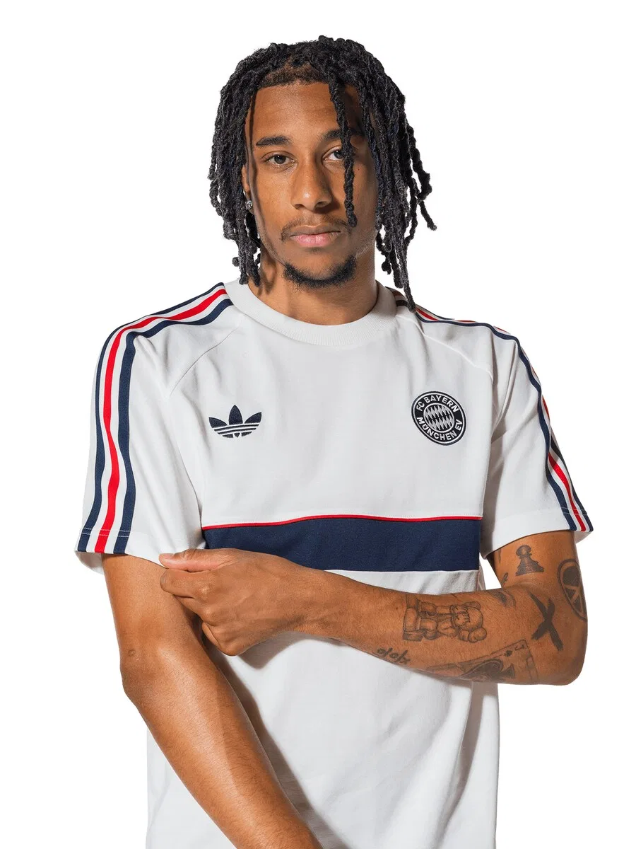 Белая футболка ADIDAS PERFORMANCE Performance 'FC Bayern Munchen' — фото 3