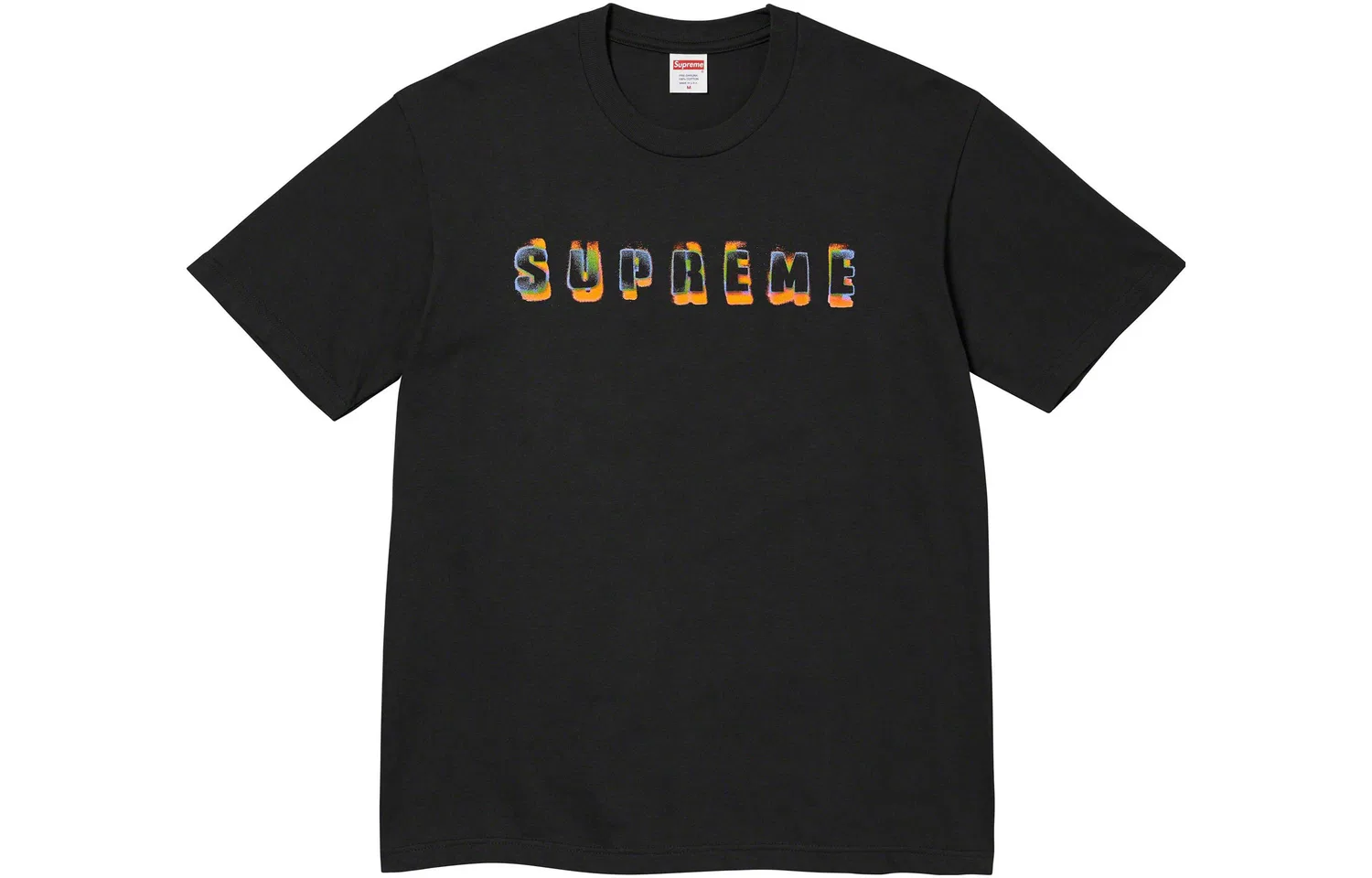 Футболка с принтом Supreme, Mustard Yellow/Mustard — фото 3