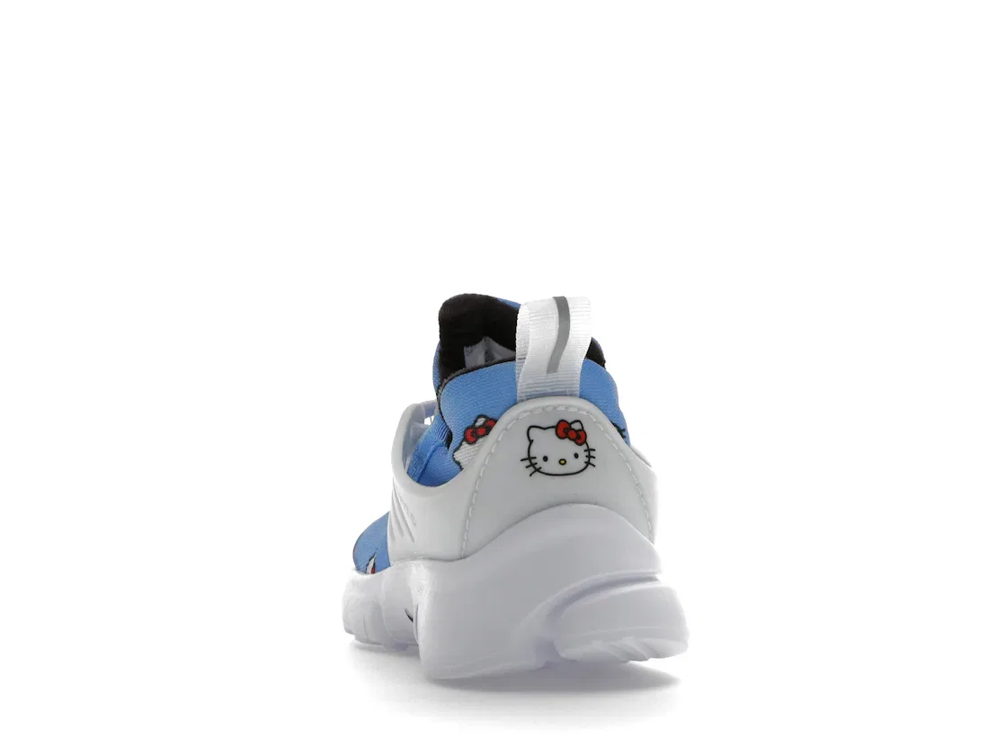 Детские кроссовки с принтом Nike Air Presto Hello Kitty Nike, University Blue/Black-White-Light Crimson — фото 4