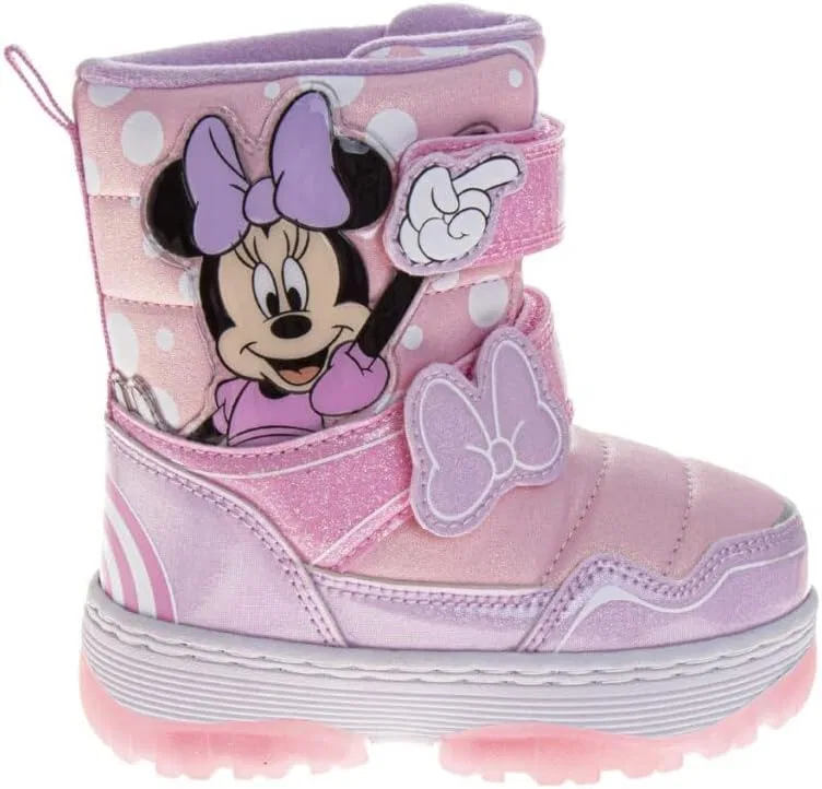 Детские сапоги для девочек с принтом Josmo Kids, Pink Purple — фото 2