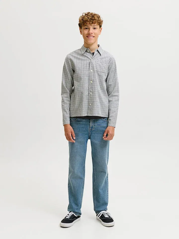 Джинсы Regular fit Clark Jack & Jones Junior, светло-синий — фото 3