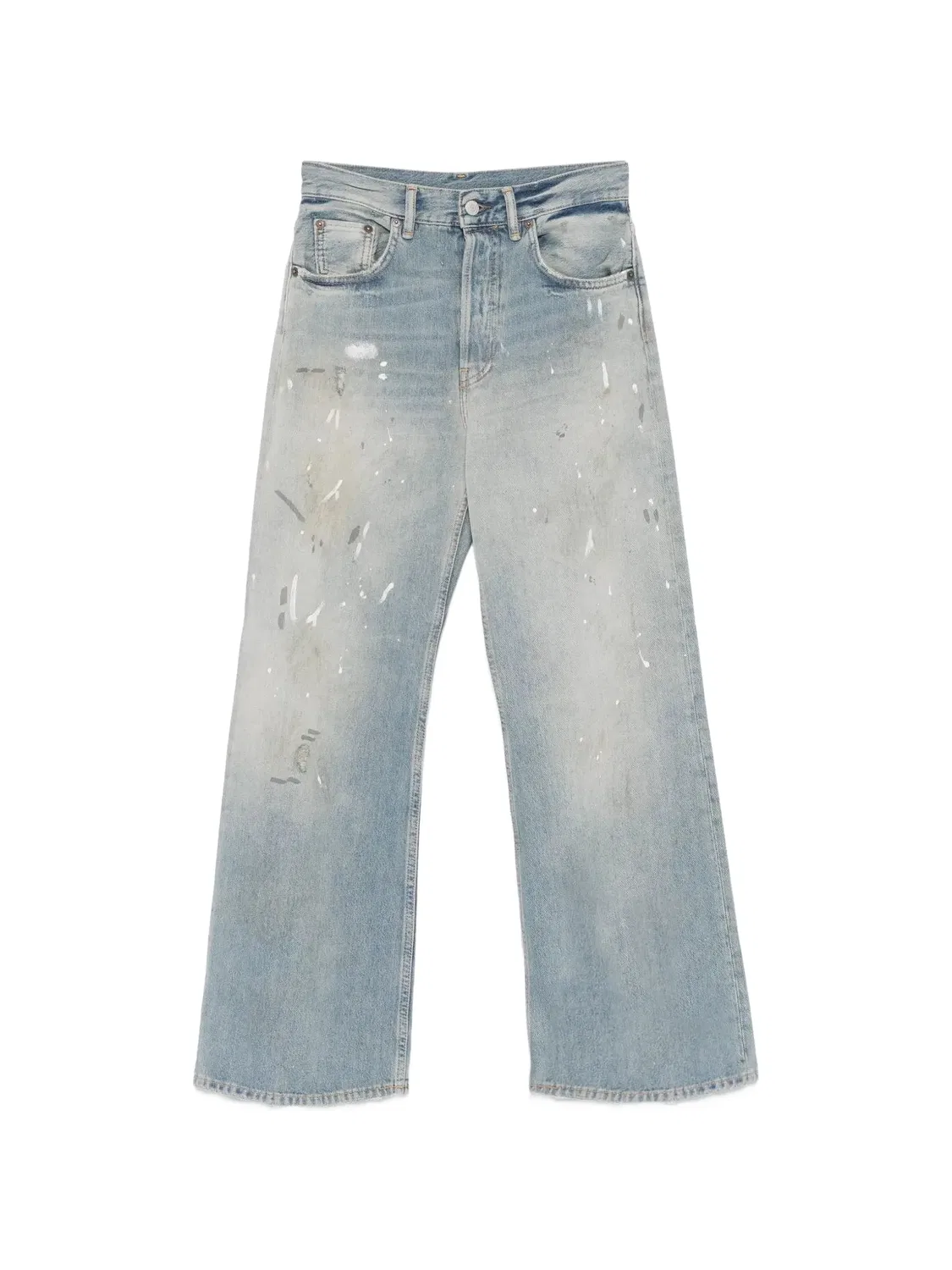 Джинсы regular fit синие Acne Studios, синий