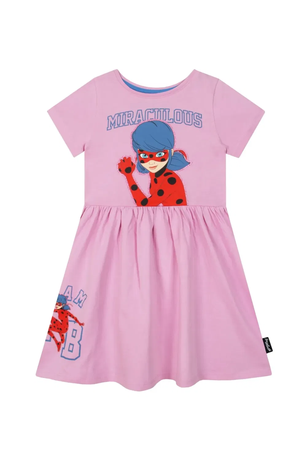 Детское платье с коротким рукавом Miraculous, Pink