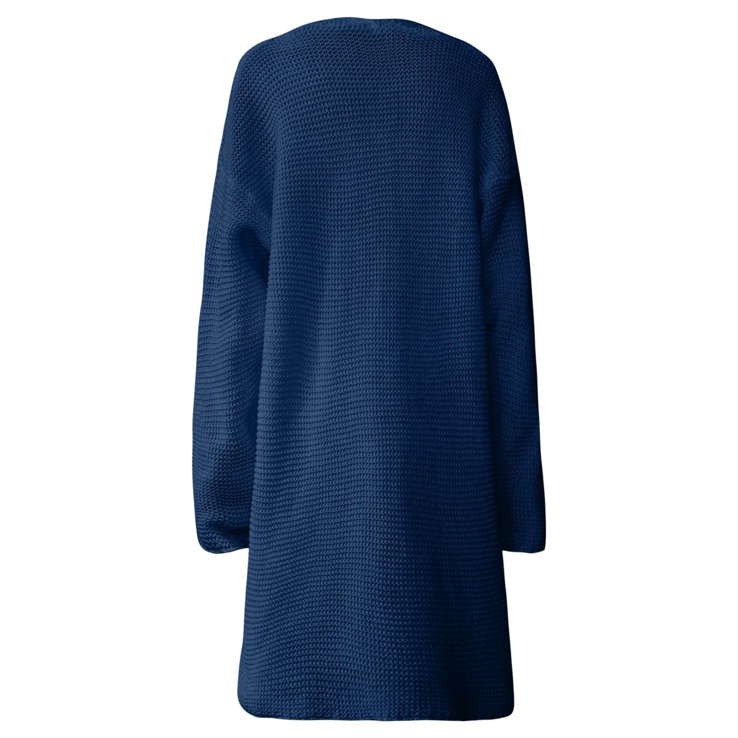 Женское удлиненное пальто без капюшона Winter Sweatshirt, D