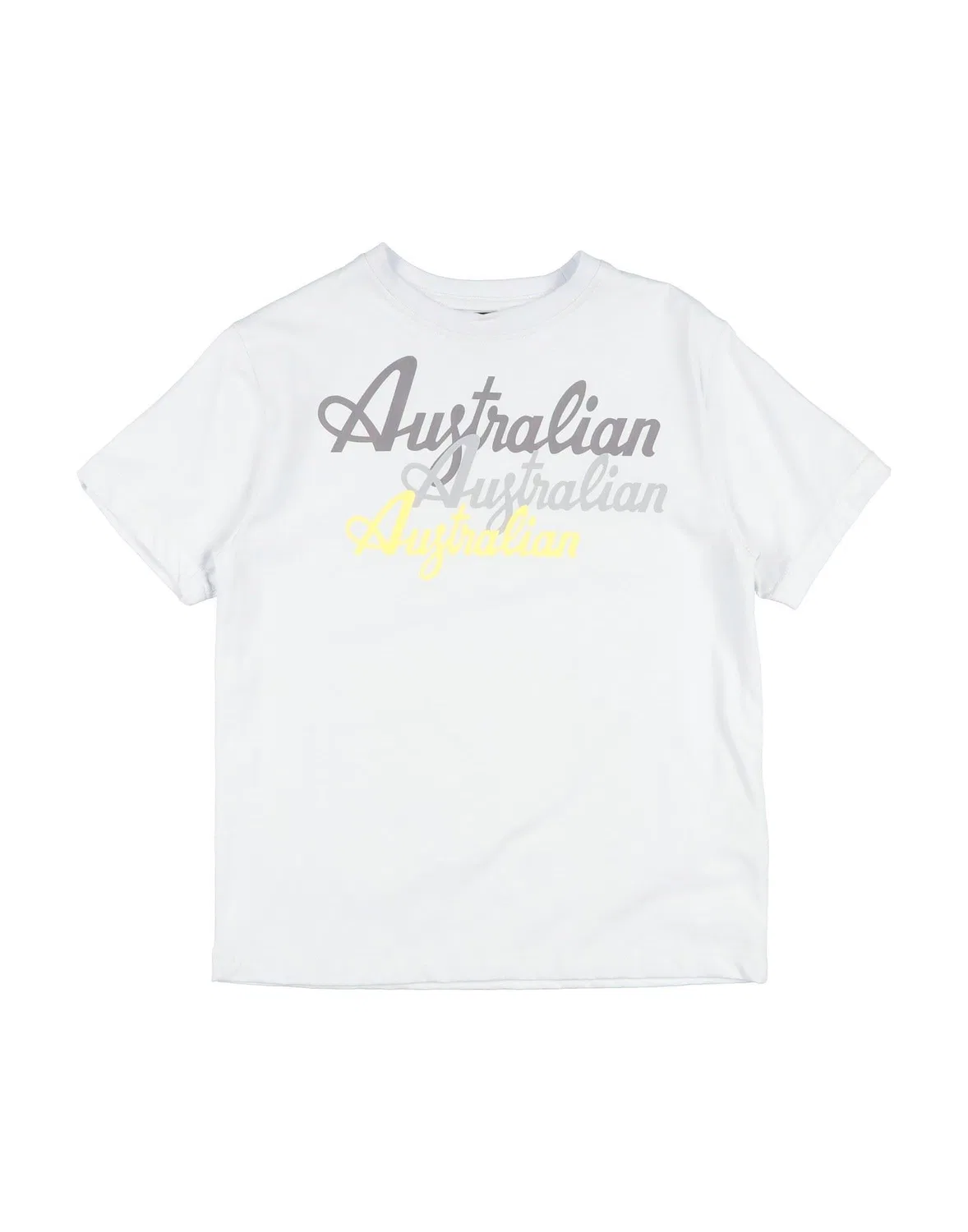 Футболка с принтом Australian, белый