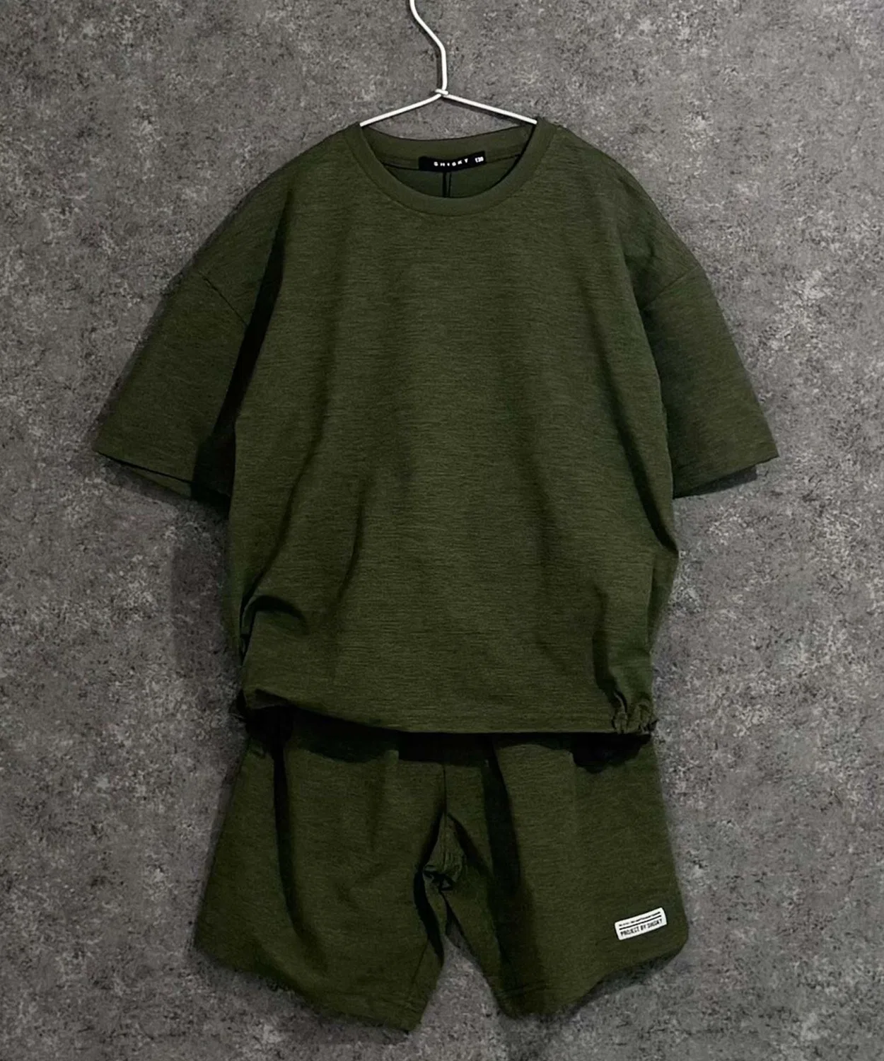 Детский комплект из куртки и брюк однотонный THE CASUAL, Khaki