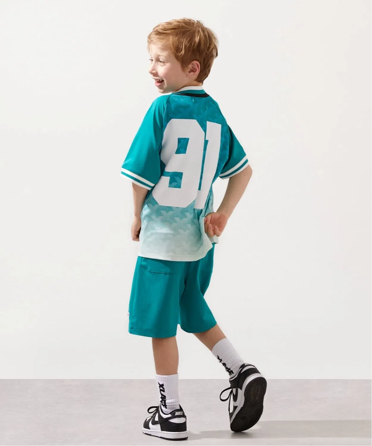 Детский комплект из топа и брюк с принтом XLARGE KIDS, Черный — фото 4