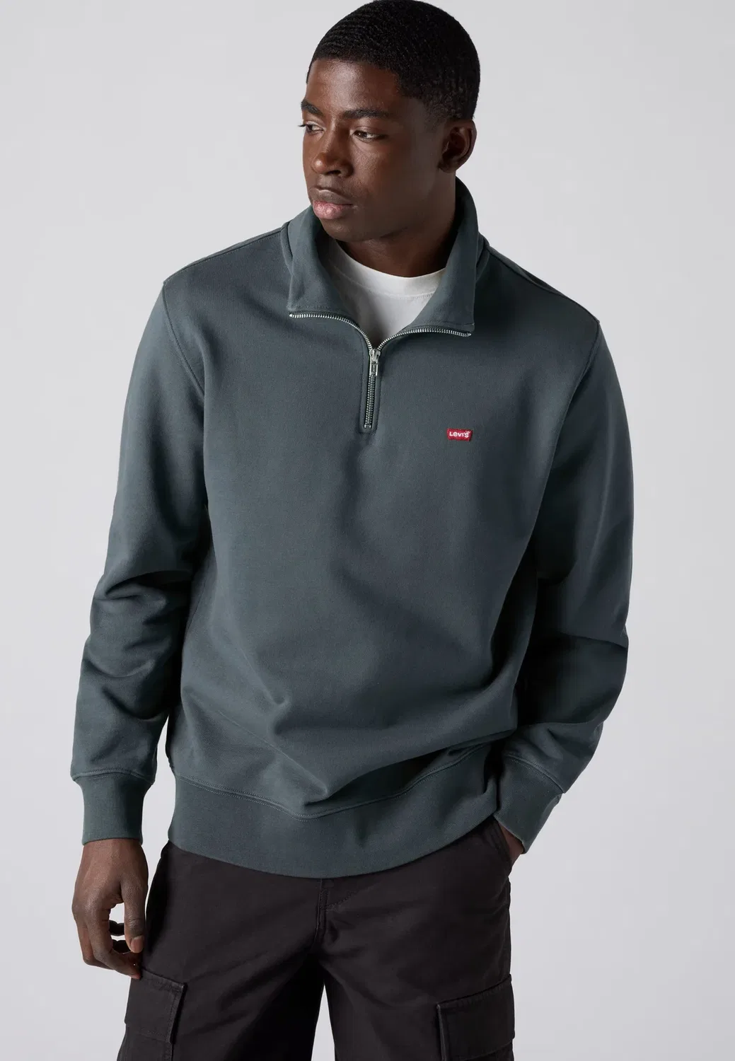 Оригинальная толстовка на молнии Levi'S, Dark Slate