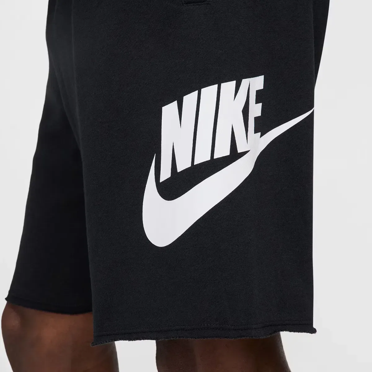 Мужские шорты Nike Club Alumni Ft Short Nike, Черный — фото 3