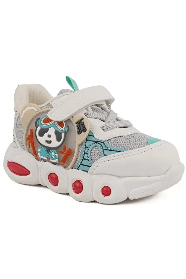 Детские спортивные туфли для мальчиков ортопедические Cool peter first step Kocamanlar, Green — фото 4