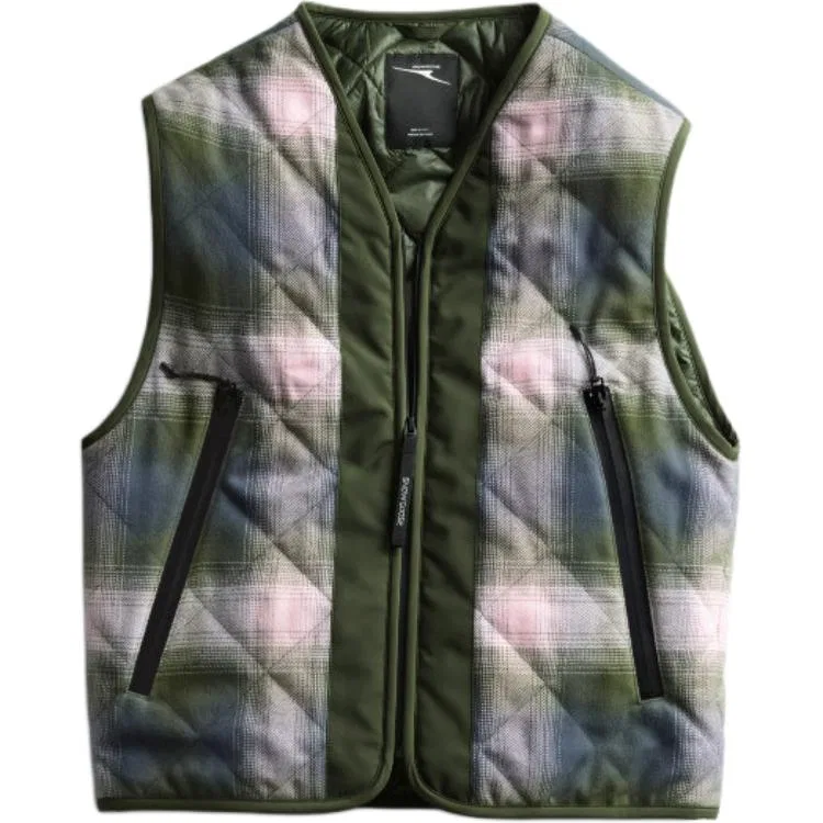 Утепленный жилет Snow Goose Vest Unisex, Canada Goose, Pink Khaki Plaid