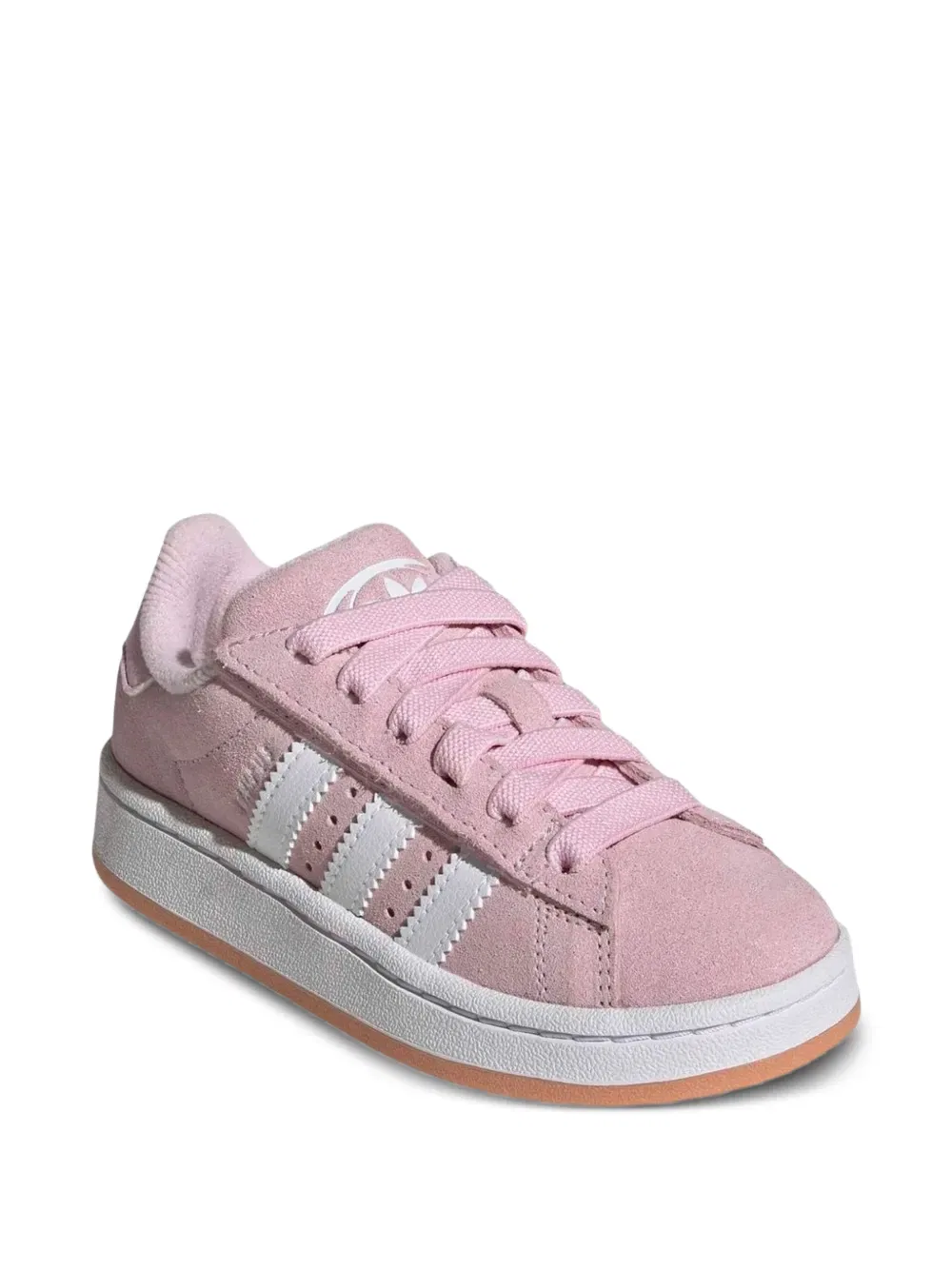 Кроссовки с логотипом в виде трех полосок Adidas, розовый — фото 2