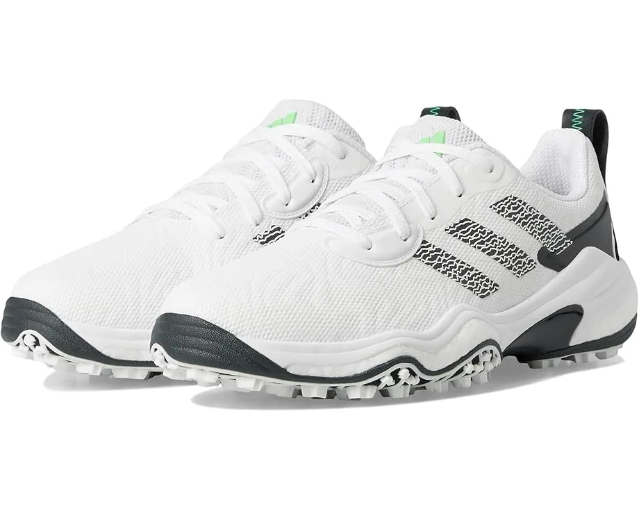 Кроссовки Adidas Golf Codechaos 25 Spikeless Golf Shoes, Footwear White/Aurora Ivory/Lime Burst