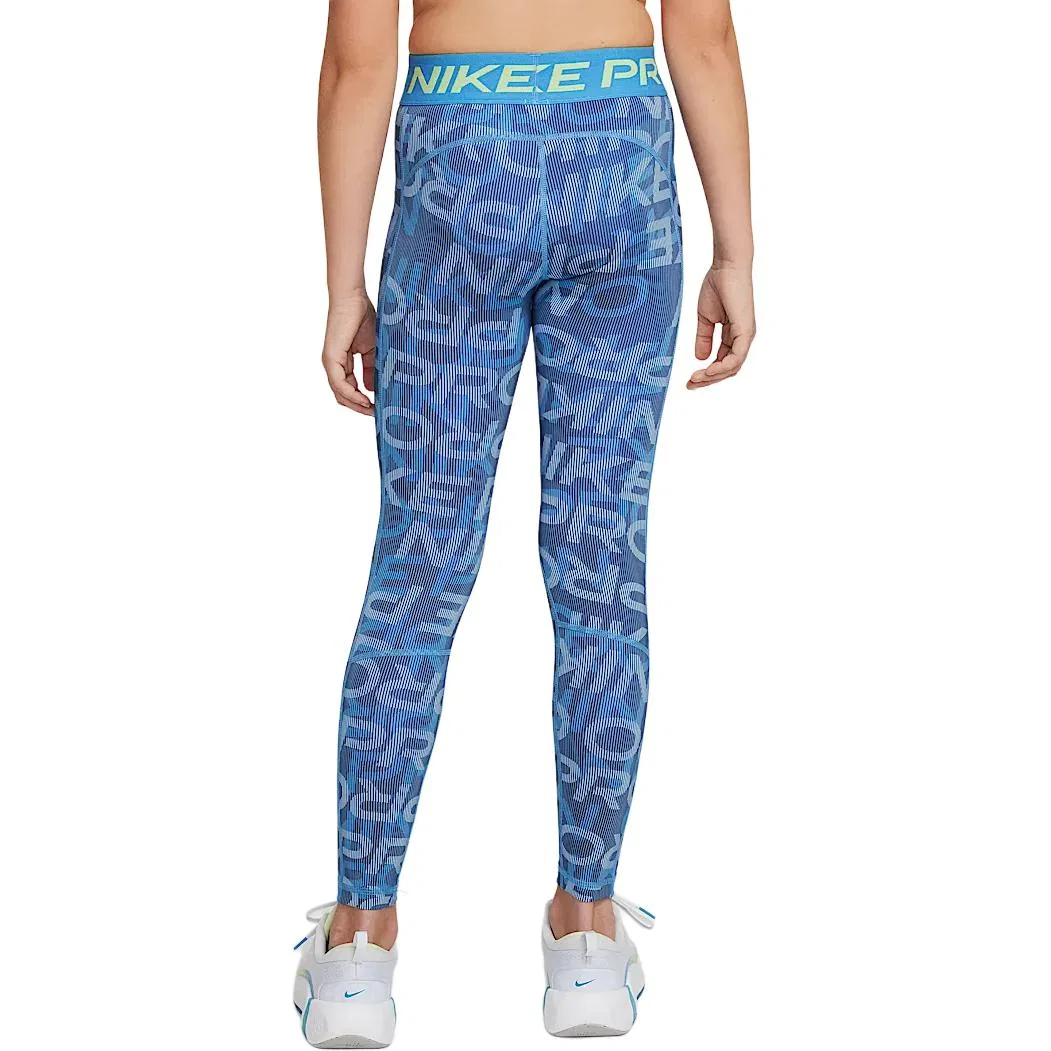 Детские леггинсы с технологией Dri-FIT Nike, Blue — фото 3